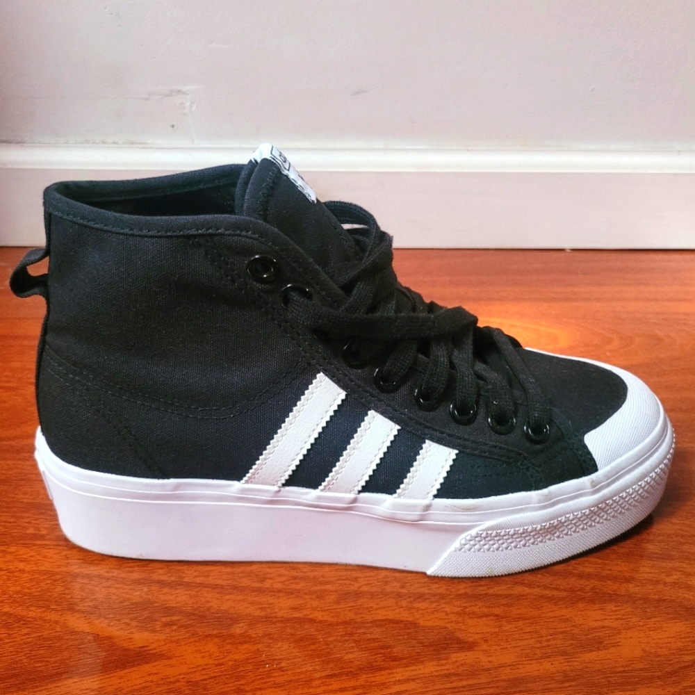 Adidas Nizza Mid Platform Sneakers